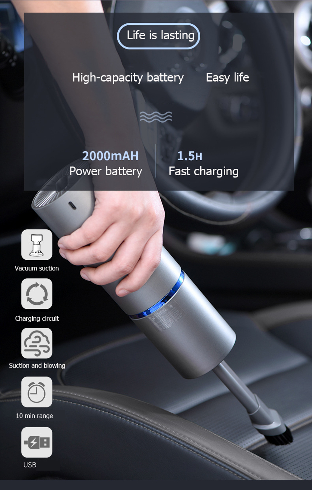 4500PA-80W-Multifunctional-Wireless-Car-Home-Vacuum-Cleaner-Portable-USB-Charging-On-board-All-in-on-1786172