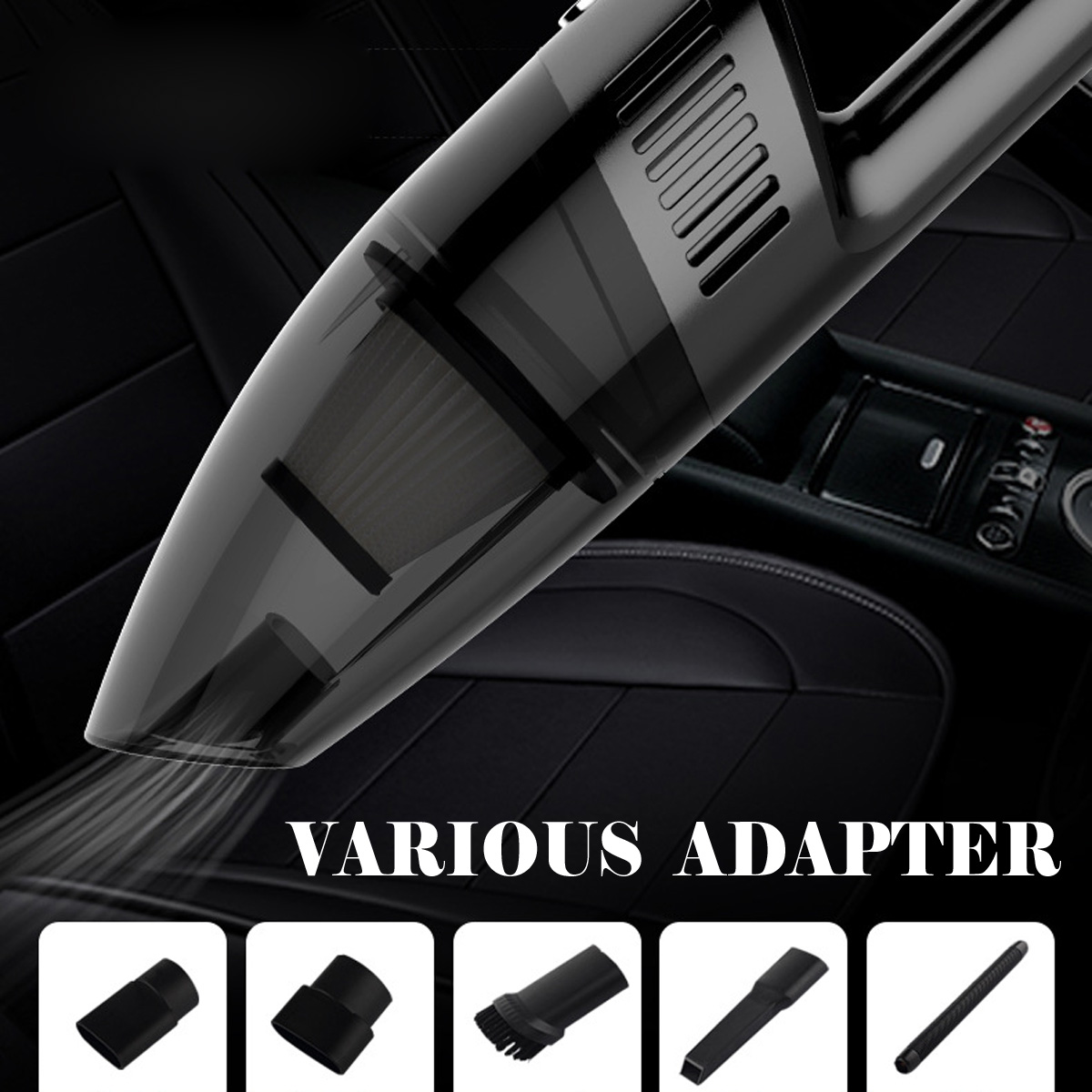E02074-120W-12V-Ergonomic-Handle-Grip-Car-Corded-Electric-Vacuum-Cleaner-With-4-Brush-Adapters-1610945
