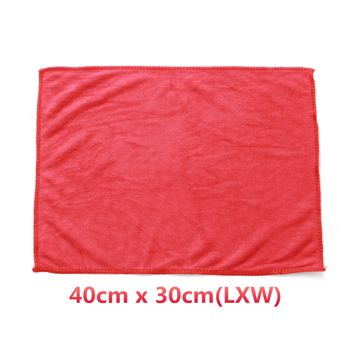 10Pcs-30cm40cm-Soft-Red-Practical-Microfiber-Cleaning-Towels-Car-Wash-Clean-Cloths-1680533