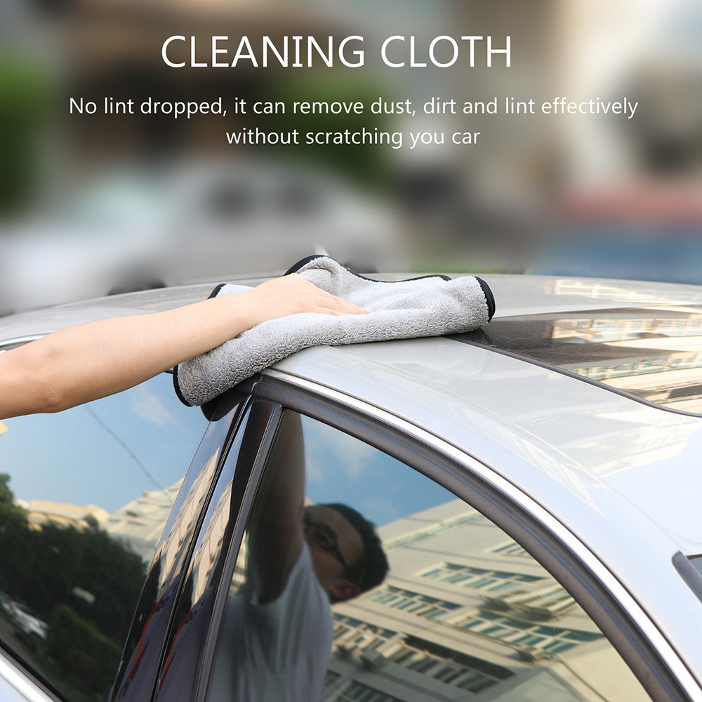 60x40-100x40cm-Car-Cleaning-Cloths-Microfiber-Wash-Towel-Super-Absorbency-One-Time-Drying-1487289