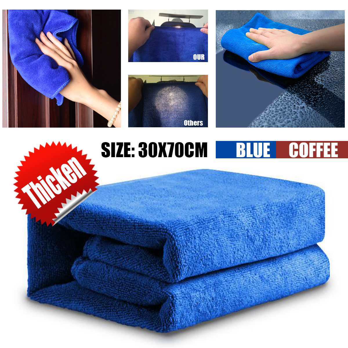 Microfiber-Cleaning-Cloths-No-Scratch-Rag-Car-Polishing-Detailing-Towel-1409573