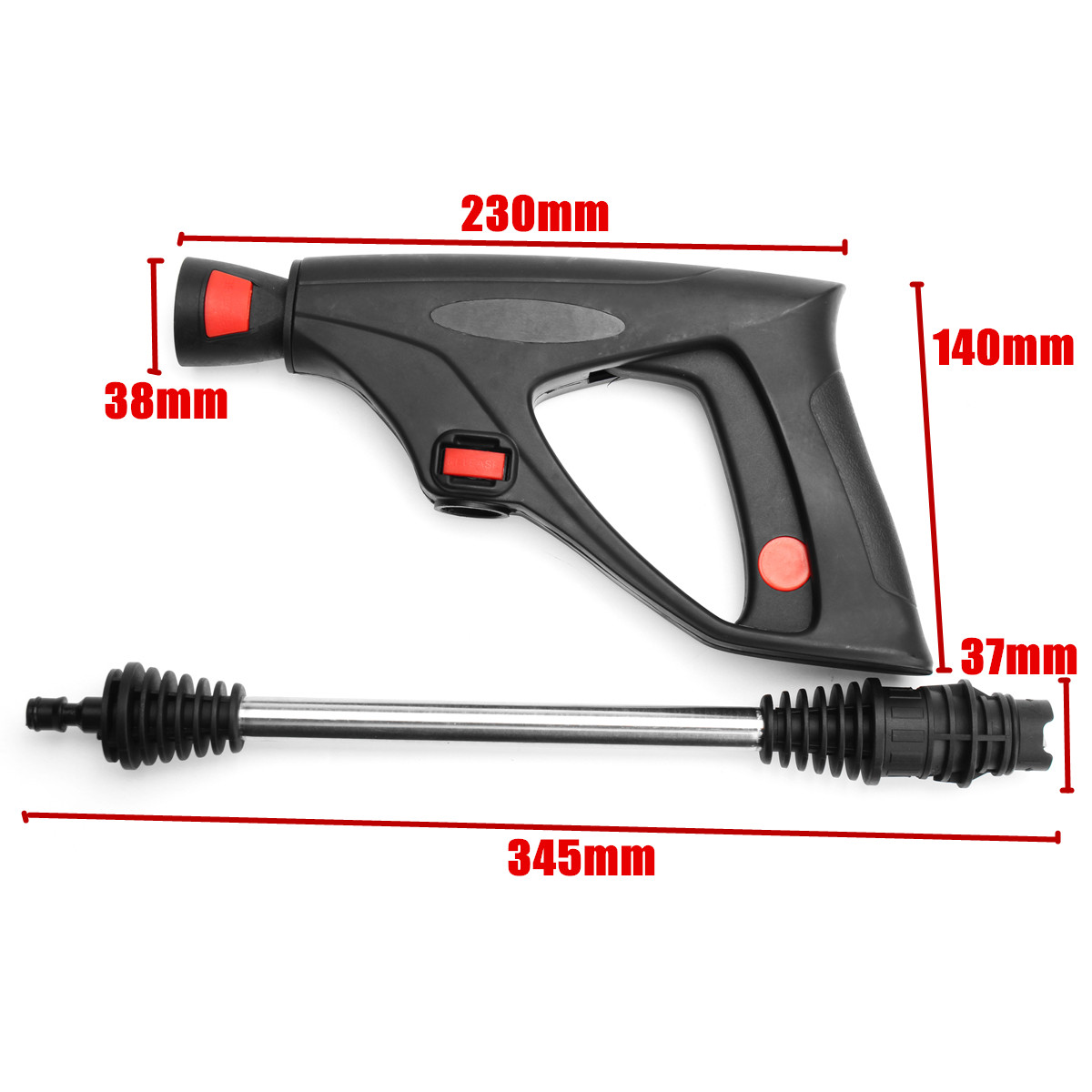 Pressure-Washer-Trigger-Gun-LanceNozzle-Short-Spray-Head-for-LAVOR-VAX-BS-1287750