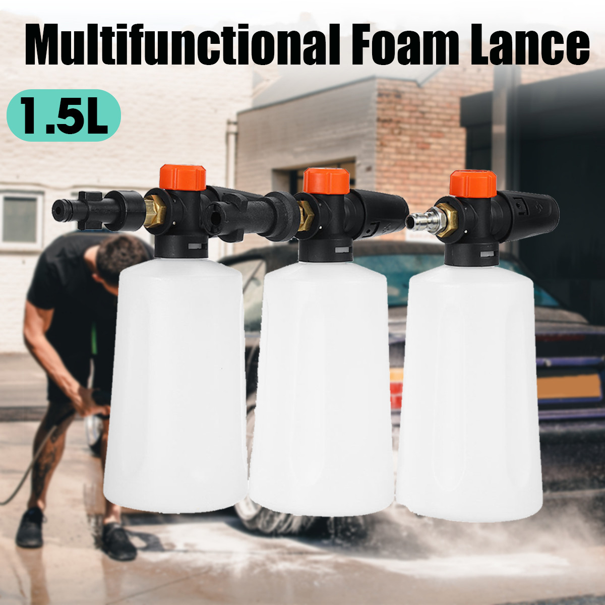 Snow-Foam-Lance-For-14KarcherYili-Connector-Pressure-Washer-Spray-Jet-PA-1654826