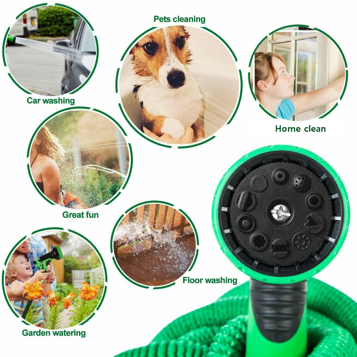 5075100FT-Upgraded-Expandable-Garden-Water-Hose-Function-Spray-Nozzle-Green-1813609
