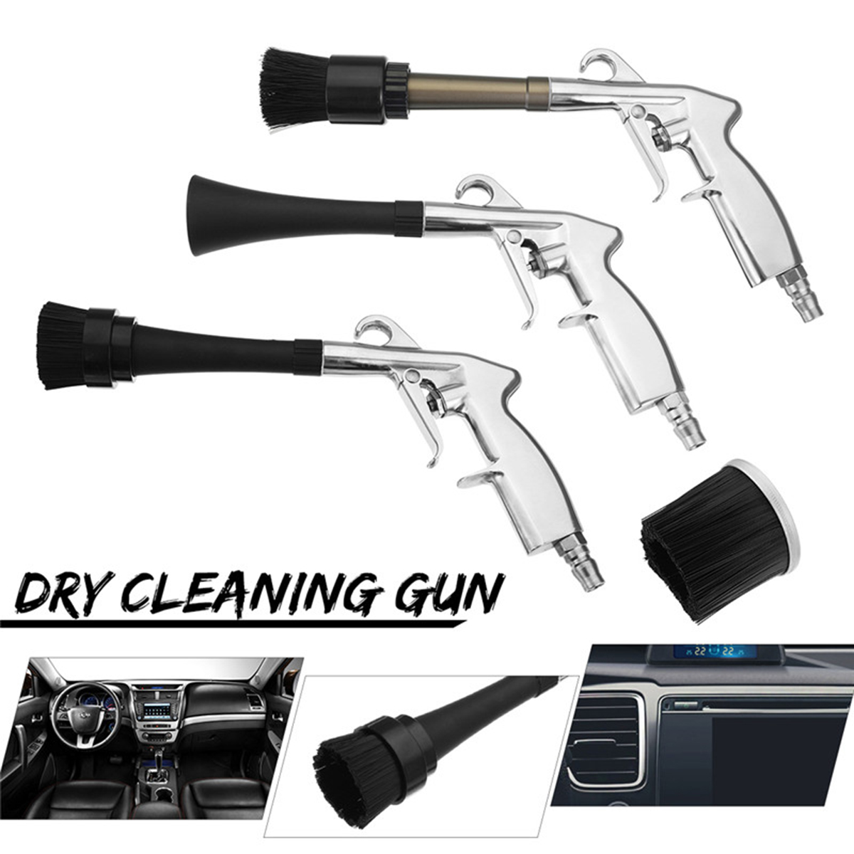 Air-Blow-Wash-Lance-Brush-Interior-Cleaner-Spray-Tool-Kit-For-Car-SUV-RV-1682347