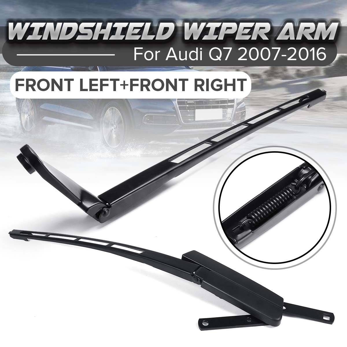 Car-Front-Left-Driver-Side-Windshield-Wiper-Arm-LHD-4L1955407A-For-Audi-Q7-2007-2016-1589222