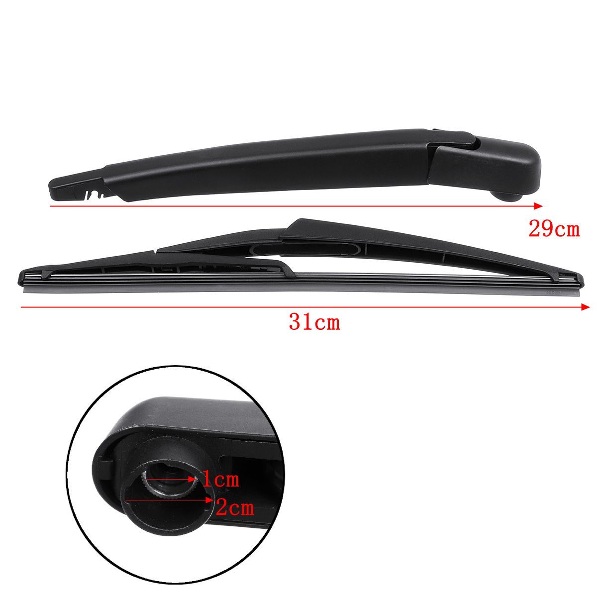 Car-Rear-Window-Windshield-Wiper-ArmBlade-for-Nissan-Qashqai-2008-2013-1465727