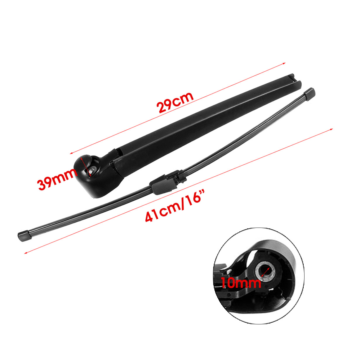 Car-Rear-Windscreen-Window-Wiper-Arm--Blade-For-VW-Touran-03-04-05-06-07-08-09-10-1589463