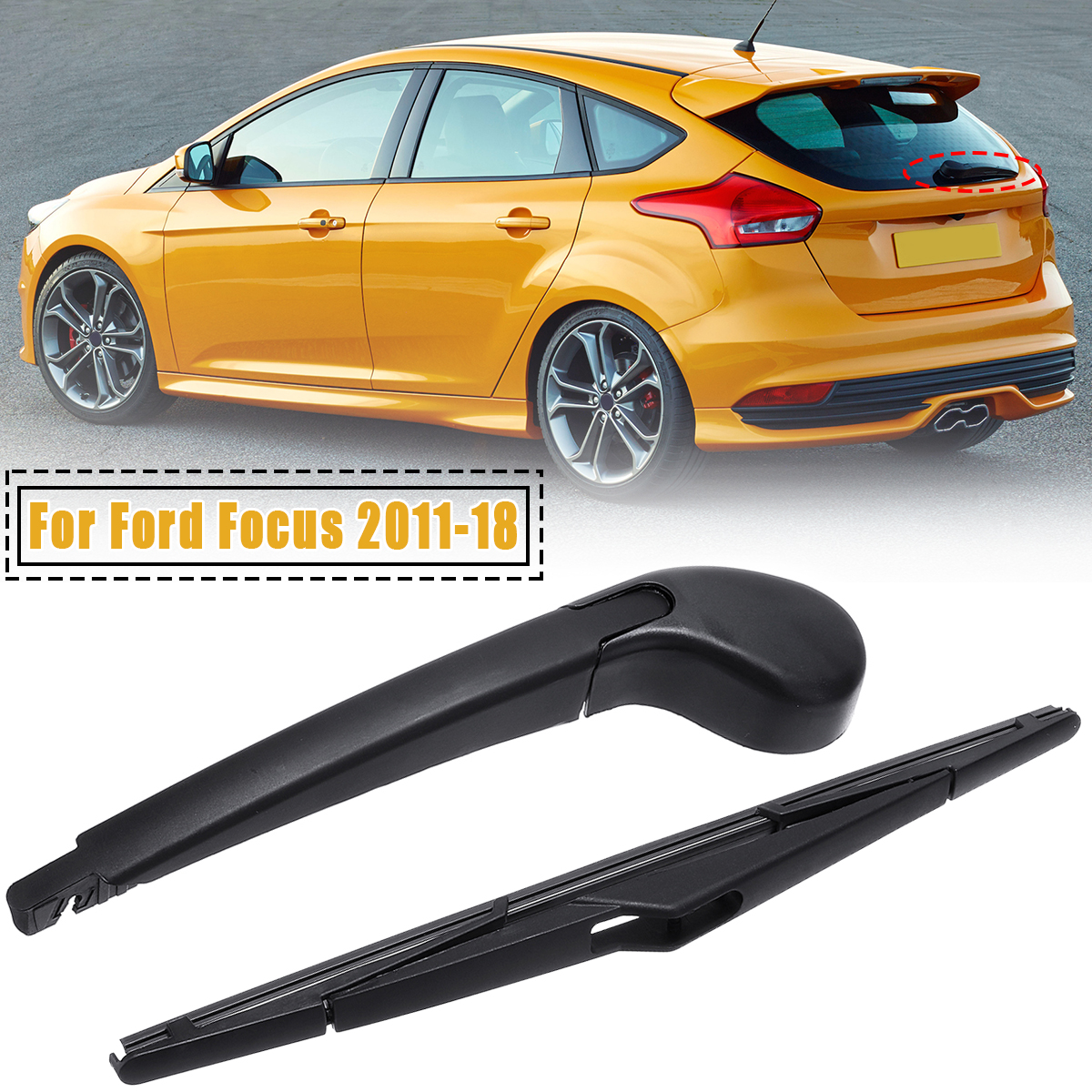 Car-Rear-Wiper-Arm-With-Blade-Set-85241-48080-For-Ford-Focus-2011-2018-1589476