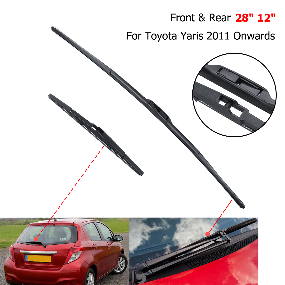 Front-Rear-Windscreen-Wiper-Blades-For-Toyota-Yaris-MK3-2011-2014-3-5-Door-2812Inch-1724723