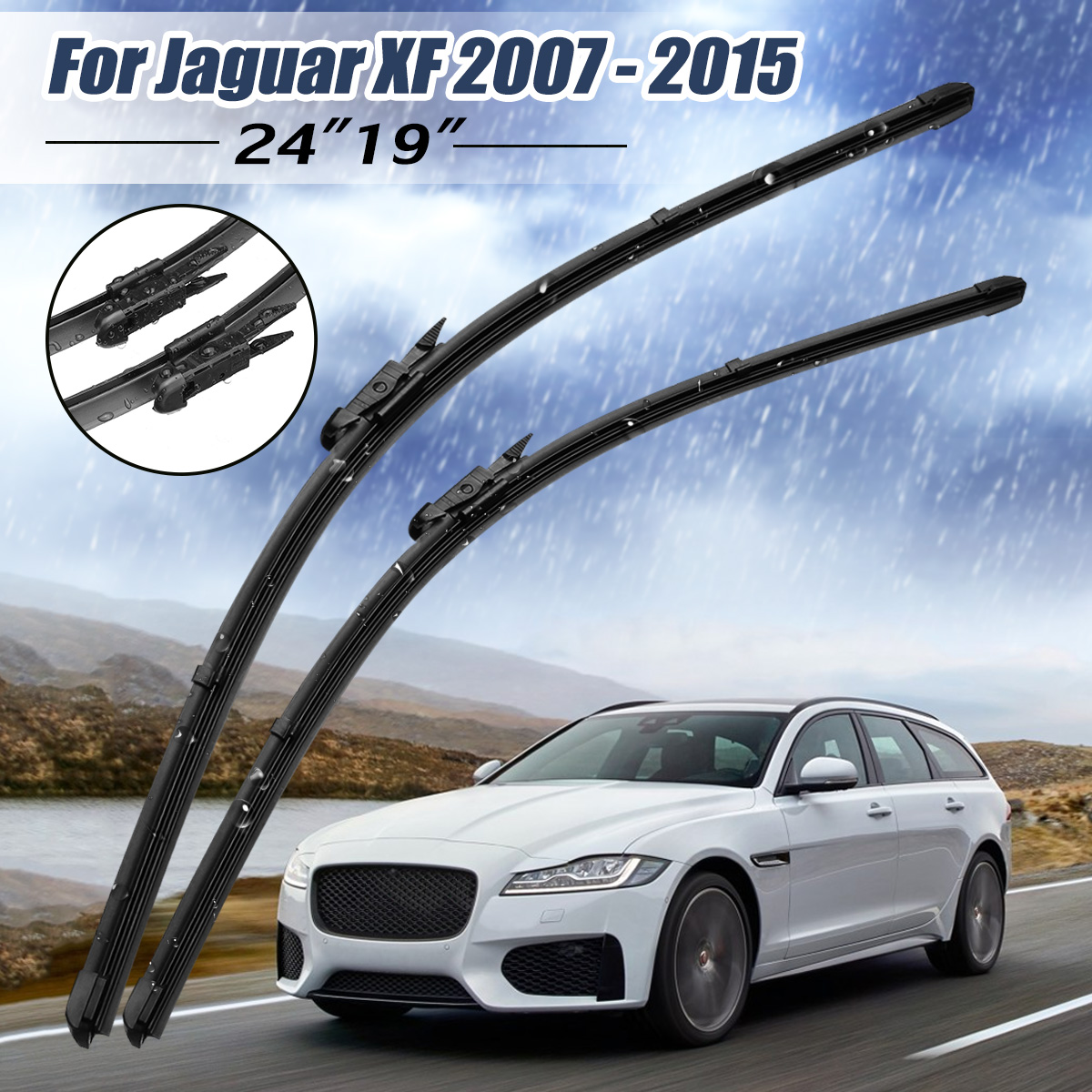 Front-Windscreen-Window-Wiper-Blades-For-Jaguar-XF-2007-2015-1586879