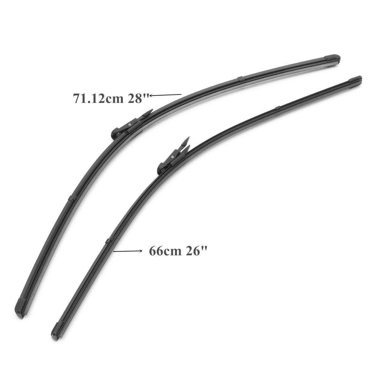 Front-Windshield-Wiper-Blades-Flat-Aero-For-Mercedes-Vito-W639-2006-14-28Inch-26Inch-1712614