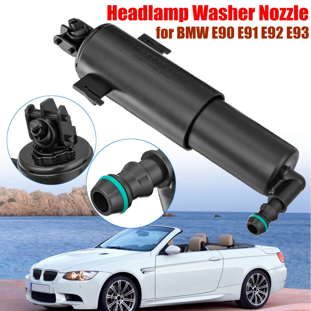 Headlight-Headlamp-Washer-Nozzle-Jet-Sparyer-For-BMW-E90-E91-E92-E93-61677308526-61677179311-1540461