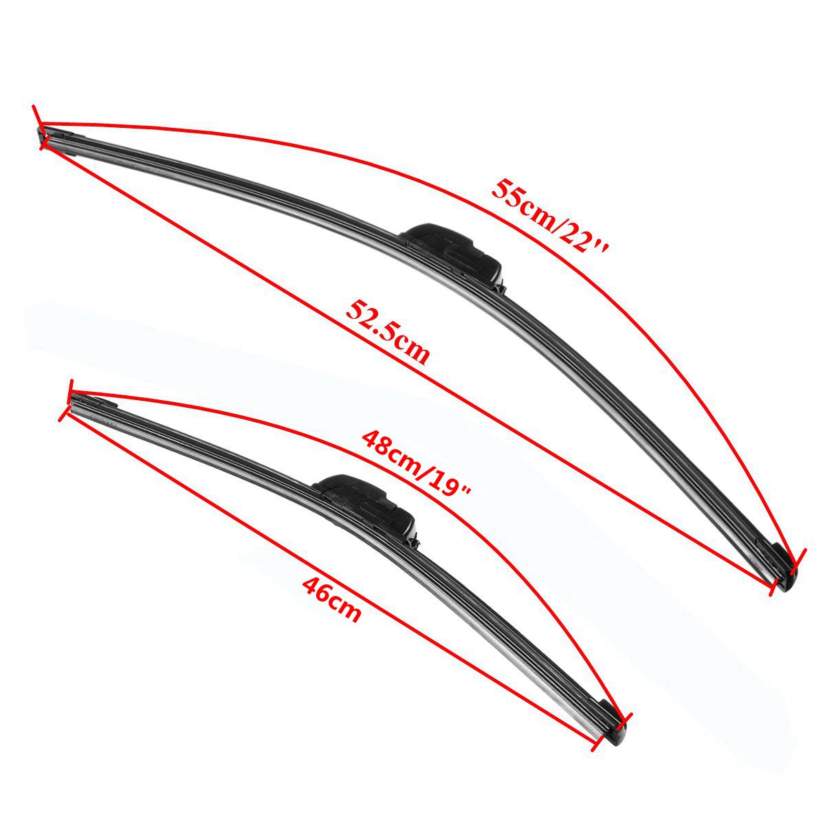 One-Pair-22-Inch-19-Inch-Windscreen-Wiper-Blades-Right-Driver-For-BMW-3-Series-E46-98-07-1241239
