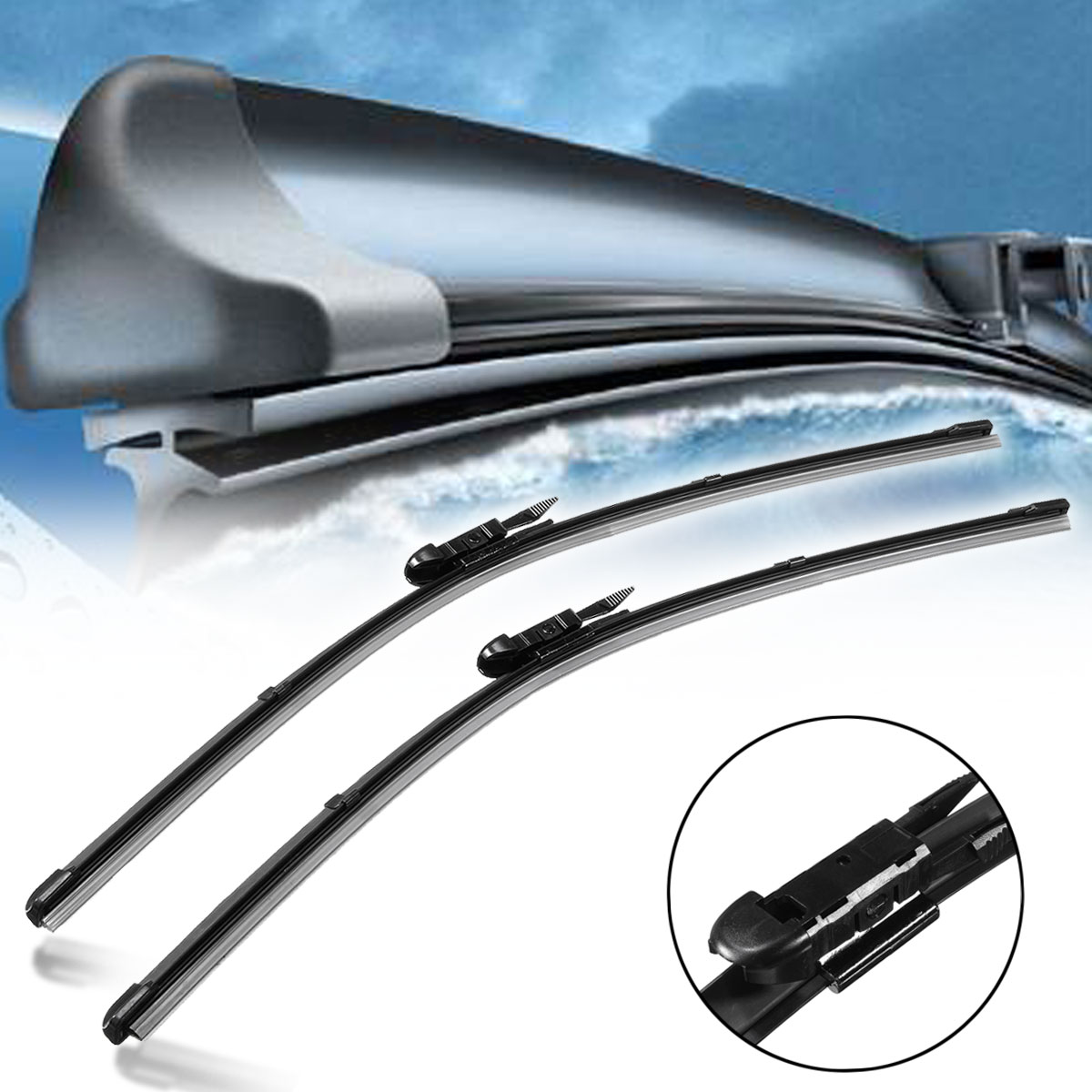 Pair-20-Inch-Front-Wiper-Blades-For-BMW-1-Series-E81-E82-E87-E88-03-13-1368898