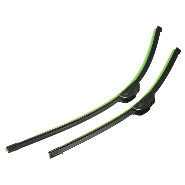 Pair-24-inch-19-inch-Universal-J-Hook-Car-Window-Wind-Shield-Wiper-Blade-1063134