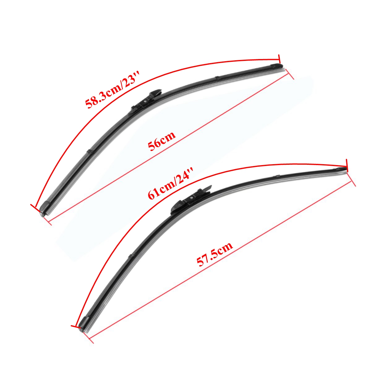 Pair-Front-Wiper-Blades-For-BMW-5-Series-E60-E61-2003-2010-1132669