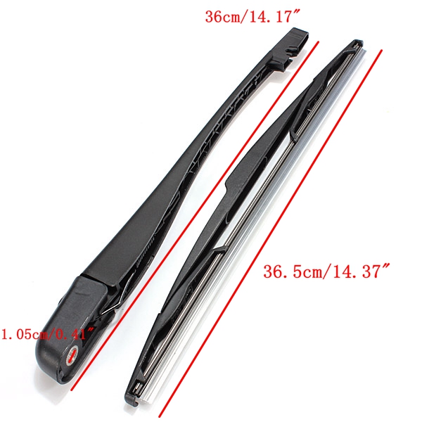 Rear-Window-Windscreen-Windshield-Wiper-Arm-Blade-Set-For-Peugeot-206-207-1722482