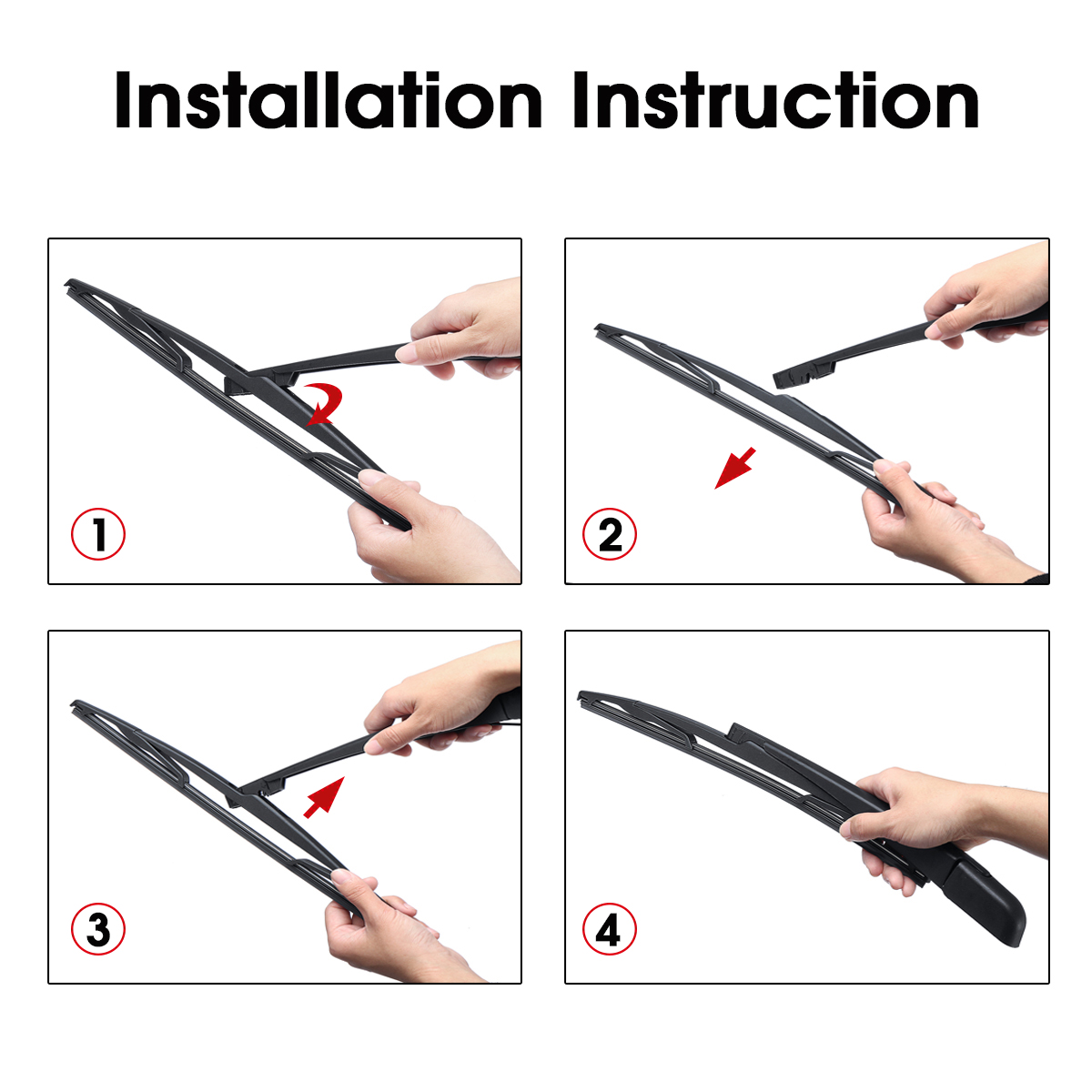 Rear-Window-Wiper-Arm-with-Blade-For-Peugeot-307-Hatchback-2001-2008-1586654