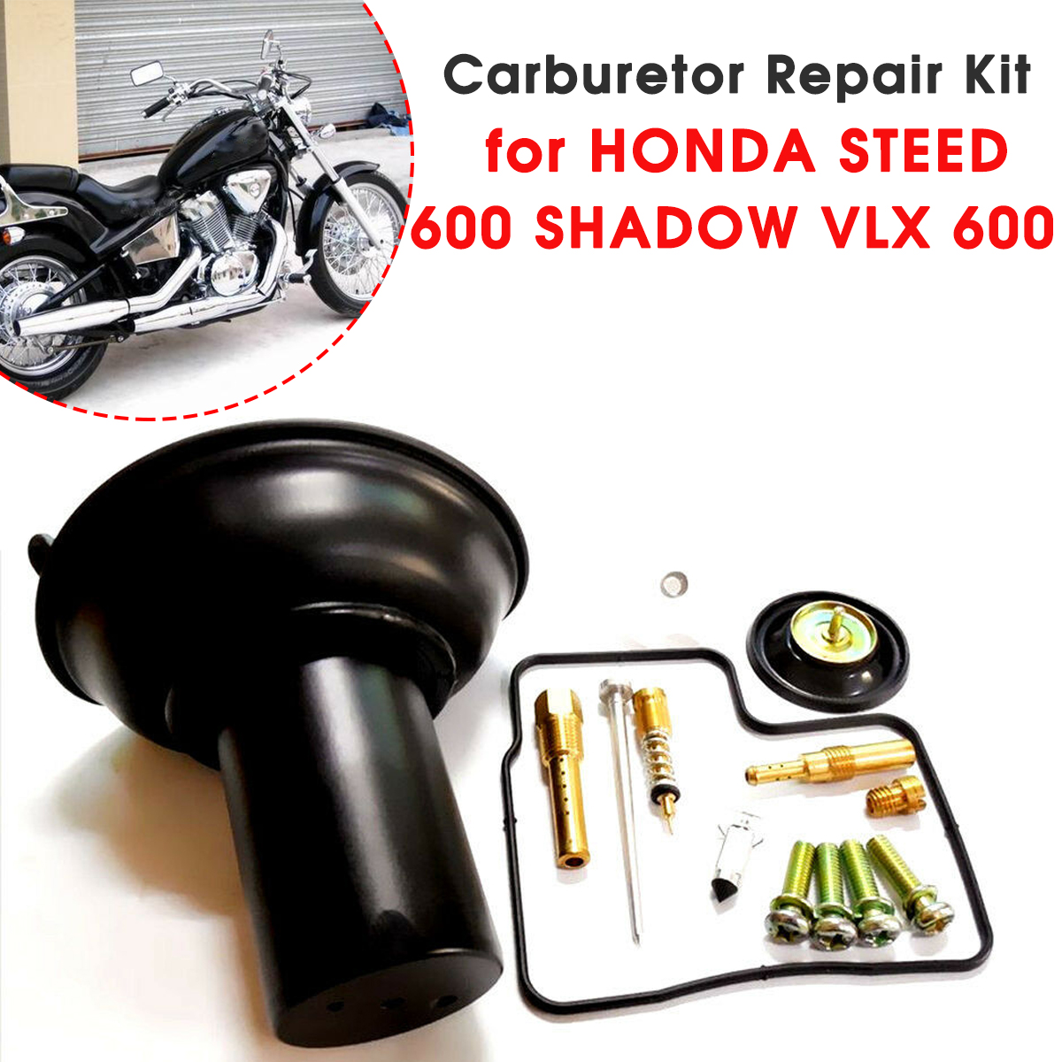 Motorcycle-Carburetor-Carb-Rebuild-Repair-Kit-For-HONDA-STEED-600-SHADOW-VLX-600-1566032