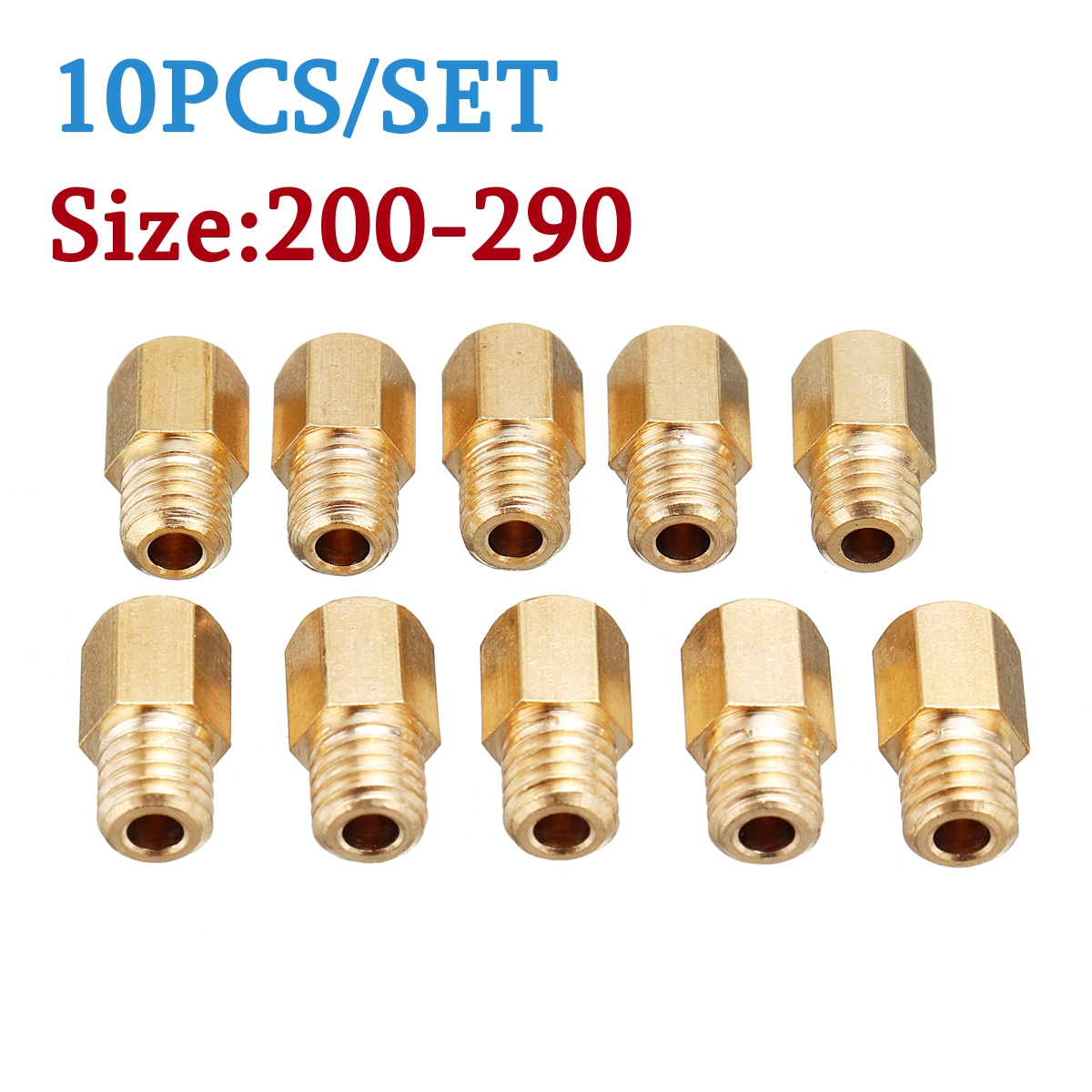 10PCS-Hex-Style-Carburetor-Main-Jets-Set-For-Mikuni-VM-TM-TMX-Carb-200-290-1576468