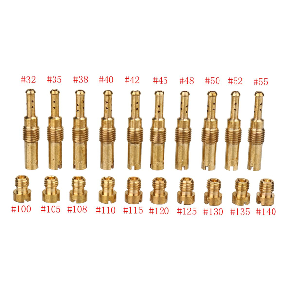 10Pcs-Carburetor-Main-With-Set-SlowPilot-Jet-Kit-For-PWK-Keihin-OKO-CVK-150cc-125cc-GY6-1215234
