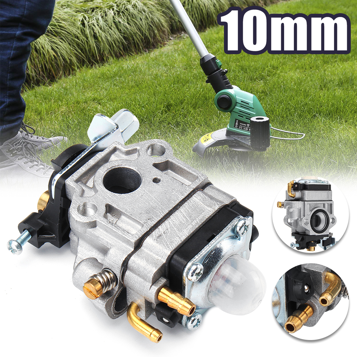 10mm-Trimmer-Carburetor-For-Echo-SRM-260S-261S-Lawn-Carb-W-Gasket-BC4401DW-1493328