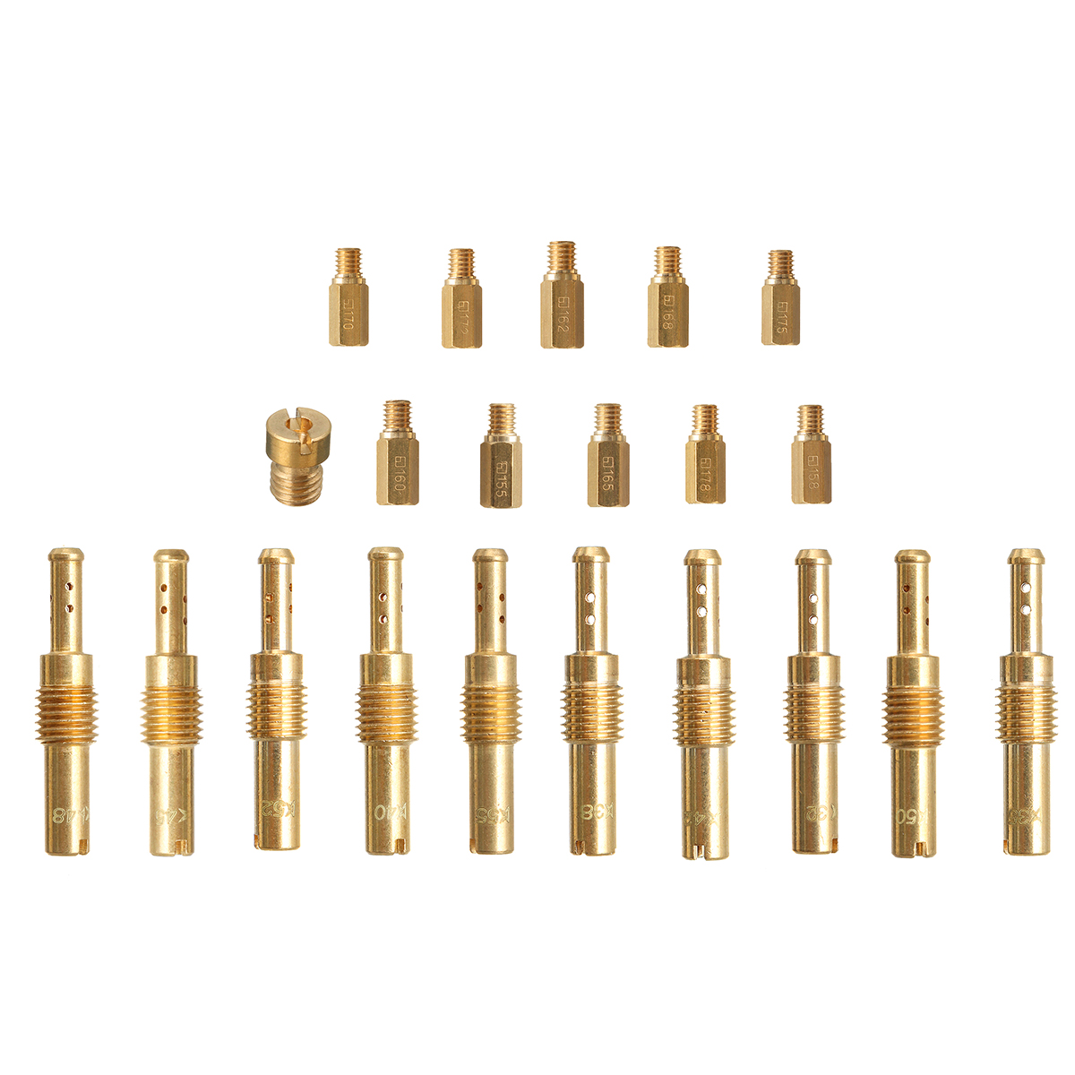 20pcs-Carburetor-Main-Jets-wSlow-For-PWK-Keihin-OKO-Carbs-Motorcycles-Kit-1369640