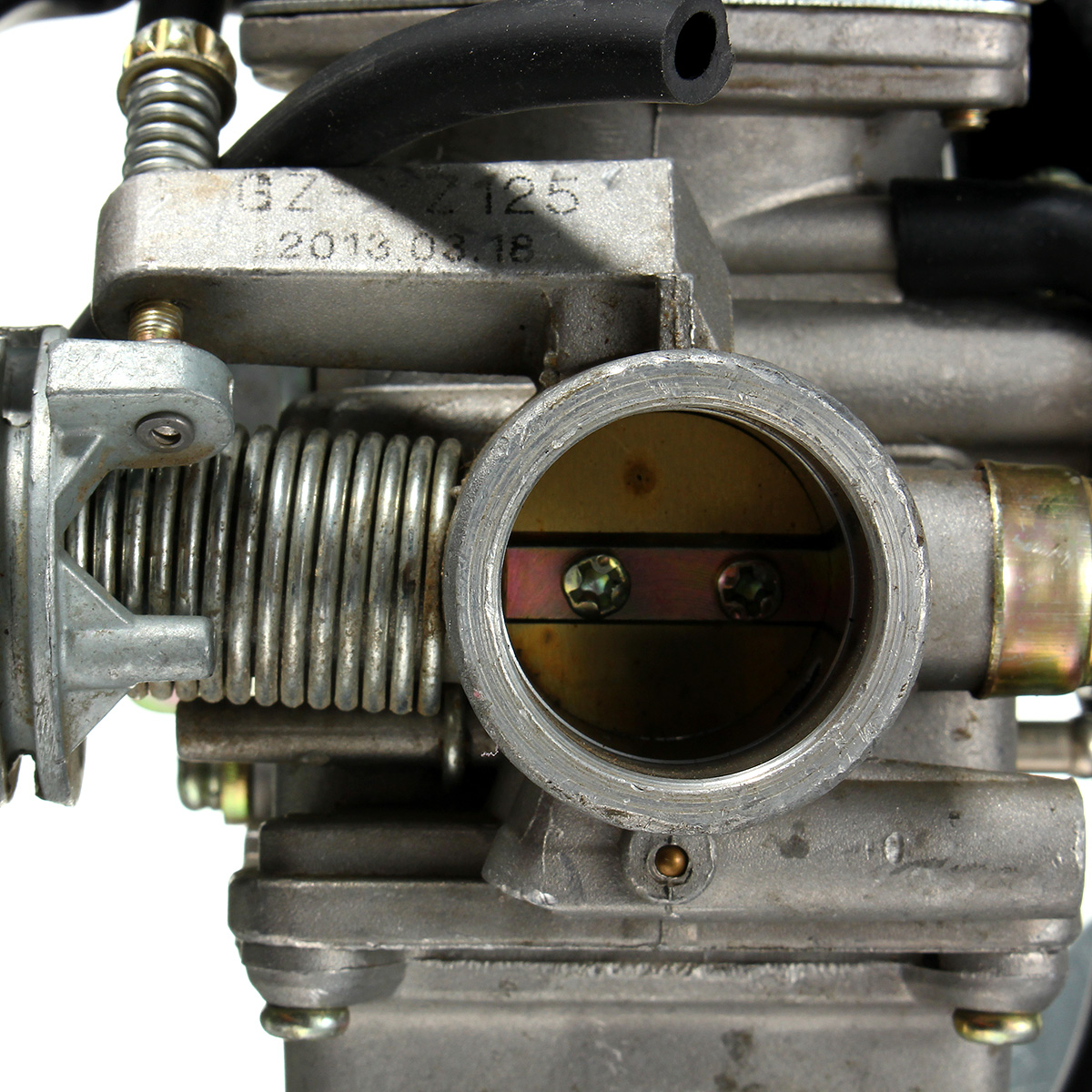 24mm-Tank-GY6-150cc-150-Carburetor-With-Intake-Manifold-Scooter-Moped-Carb-1088472