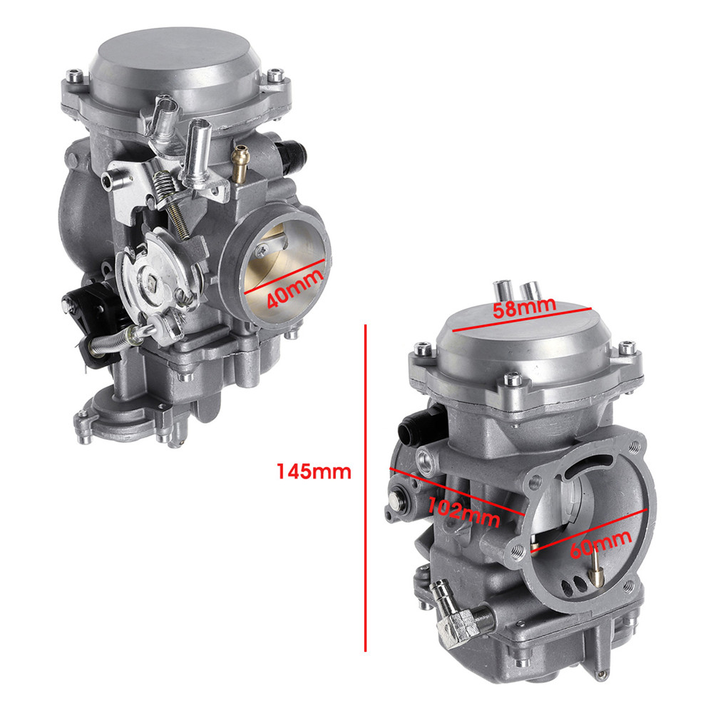 40mm-Motorcycle-Carb-Carburetor-For-Harley-Davidson-Softail-Dyna--FXR-Touring-Sportster-1440381