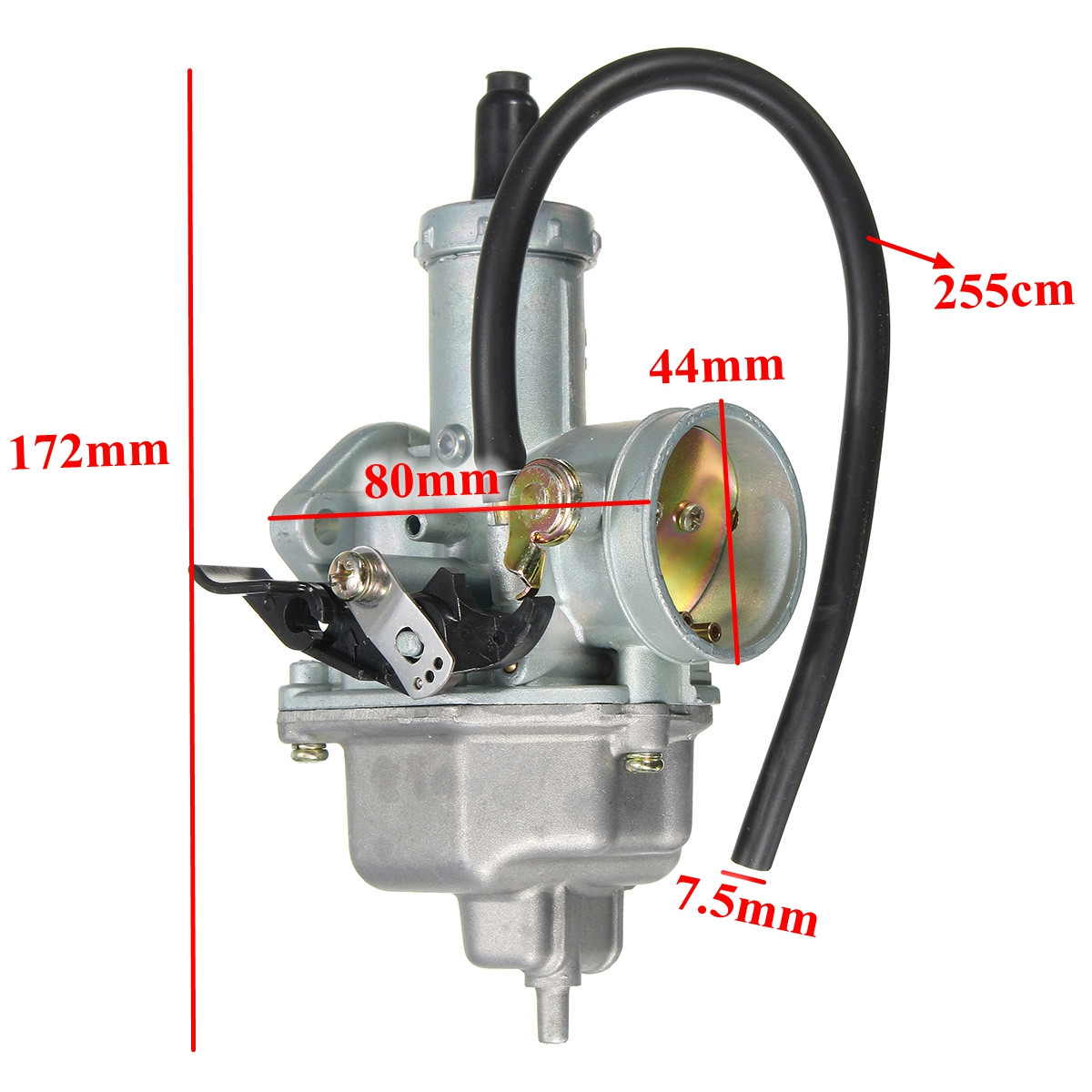 44mm-PZ30-Air-Filter-Carburetor-200cc-250cc-Dirt-Bike-ATV-1223404