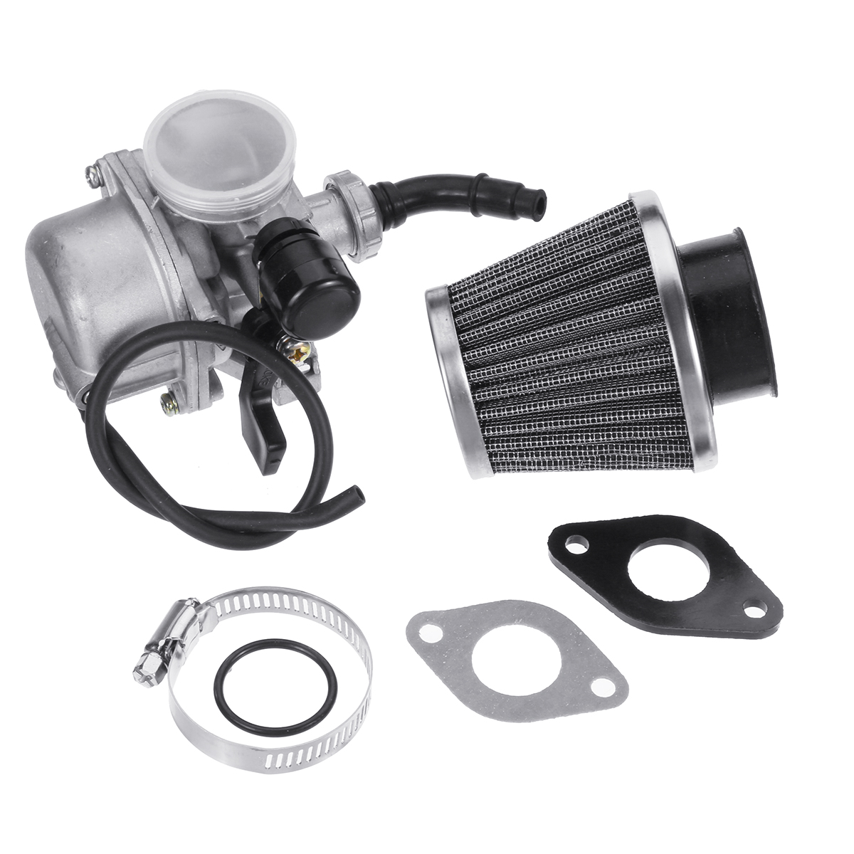 50cc-70cc-90cc-110cc-125cc-Carb-Carburetor-With-Air-Filter-Intake-Pipe-Gasket-For-Mini-Motor-ATV-Qua-1687012