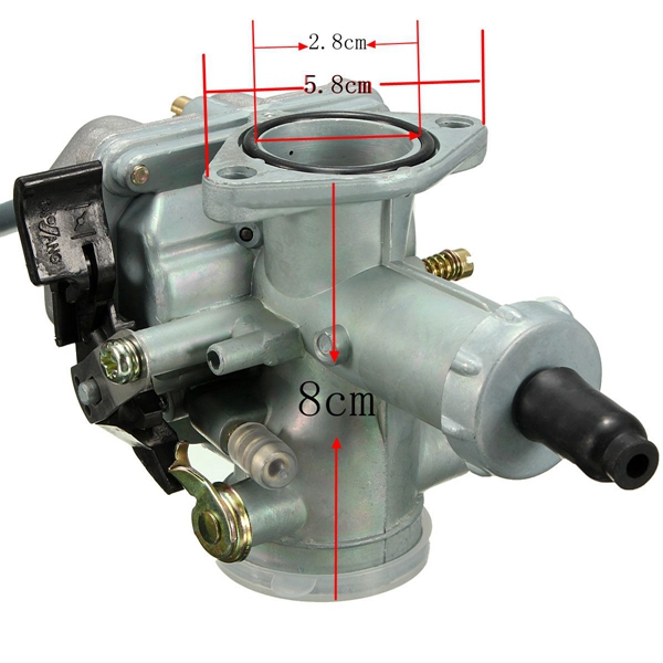58mm-Mounting-28mm-Air-Intake-CG-125-Carburettor-Carb-Vaporizer-For-Honda-980573