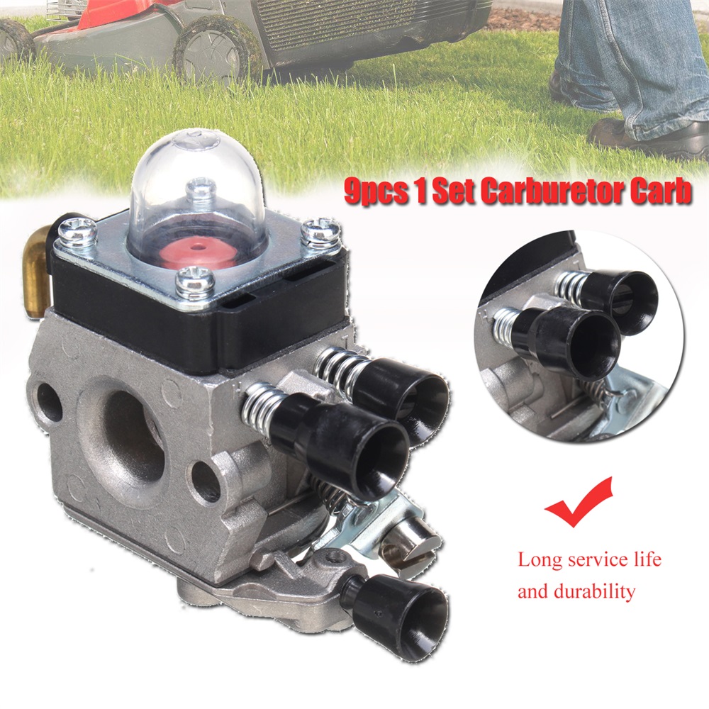 9pcs-Carburetor-Carb-Air-Fuel-Filter-For-STIHL-FS38-FS45-FS46-FS55-KM55-FS85-1814227