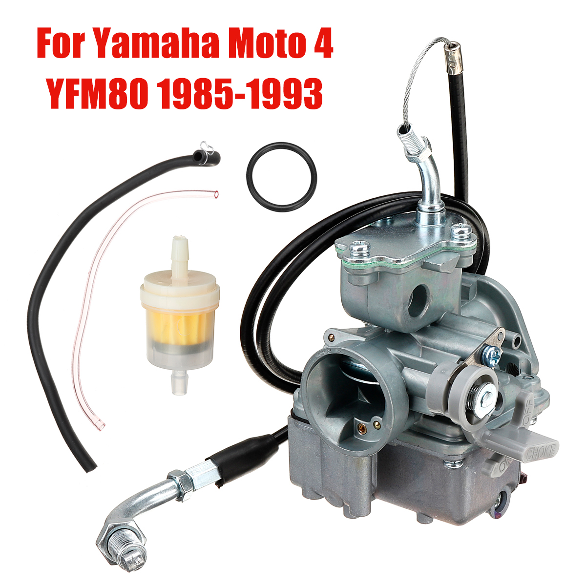 Carburetor--Throttle-Cable-Kits-Replace-For-Yamaha-Moto-4-YFM80-1985-1993-1741048