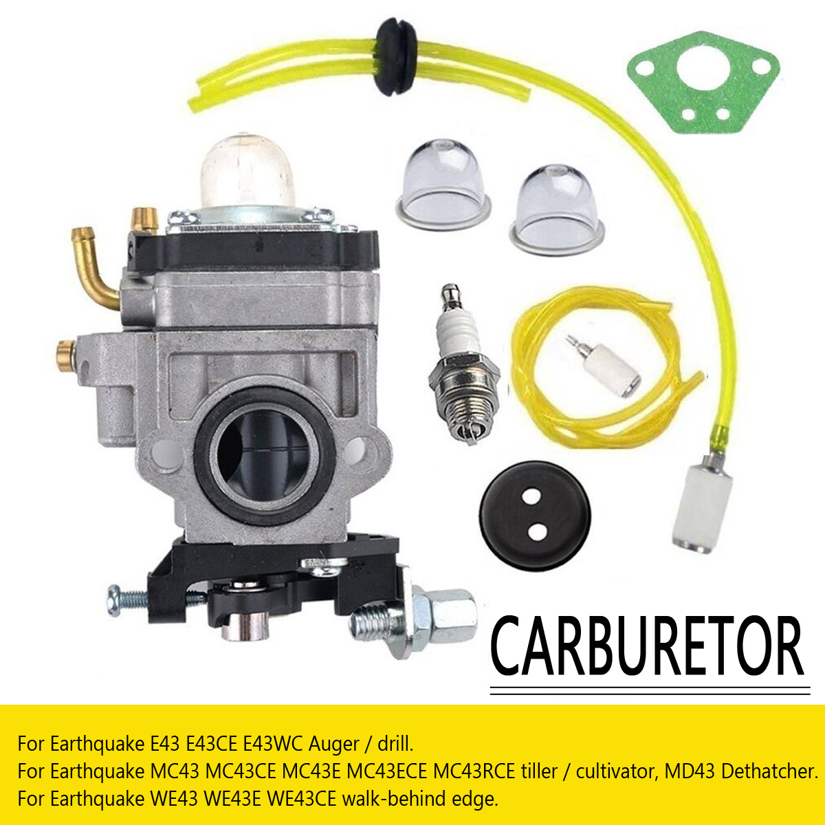 Carburetor-300486For-Earthquake-E43-E43WC-E43CE-Auger-MC43-MC43E-MC43C-1690167