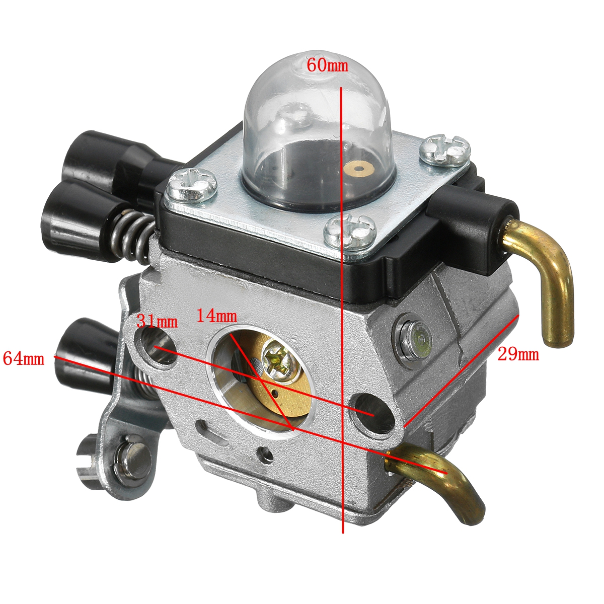 Carburetor-Carb-Air-Filter-Spark-Plug-For-STIHL-Trimmer-FS55R-FS55RC-KM55-HL45-1377319