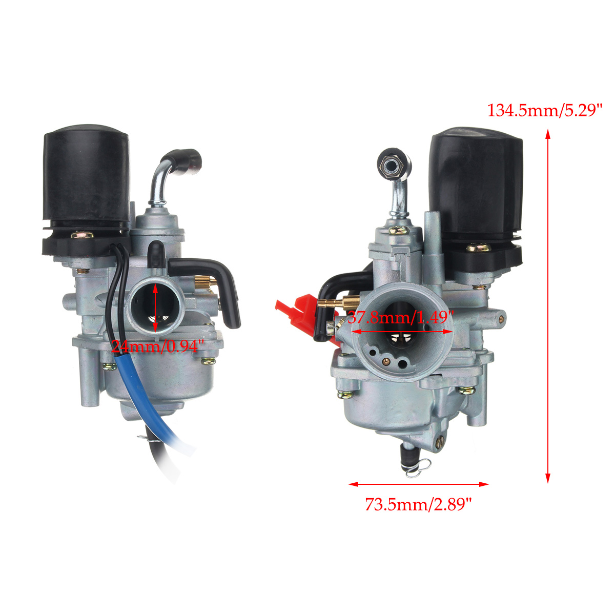 Carburetor-Carb-For-Yamaha-Piaggio-Zip-Jog-50cc-90cc-110cc-ATV-Quad-Go-Kart-1215968