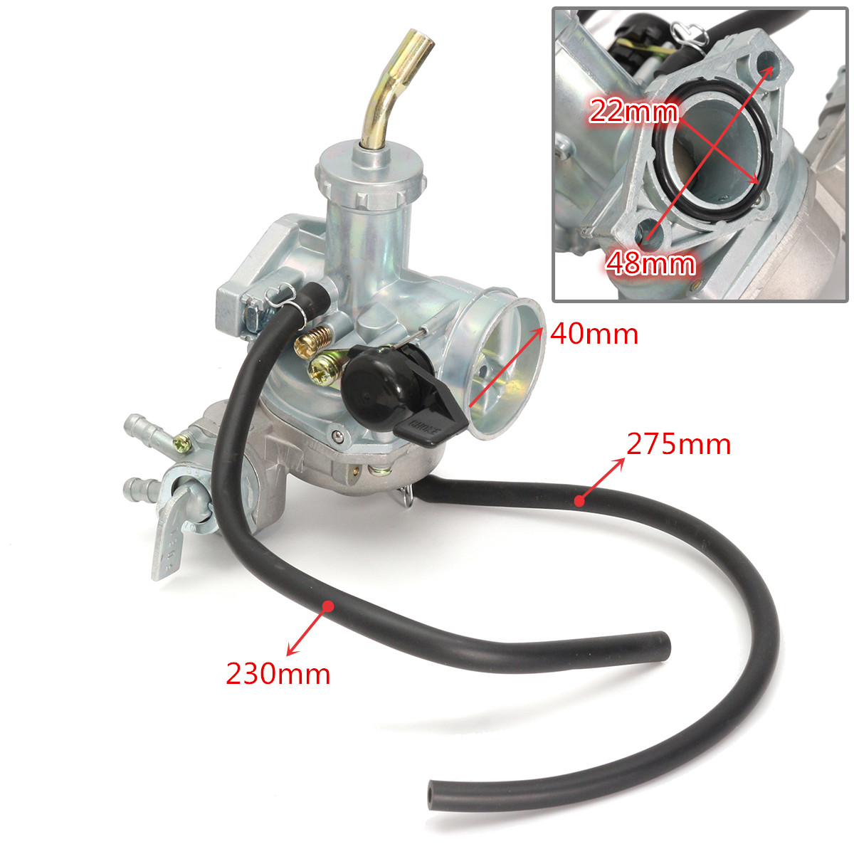 Carburetor-Carb-Throttle-Cable-For-Honda-ATV-ATC70-90-110-125-TRX125-1362403