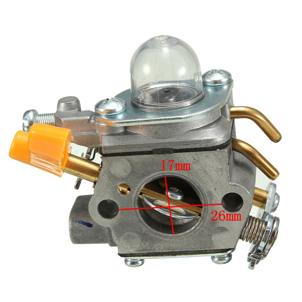 Carburetor-Carb-With-Primer-Bulb-For-Homelite-Ryobi-Trimmer-ZAMA-C1U-H60-979071