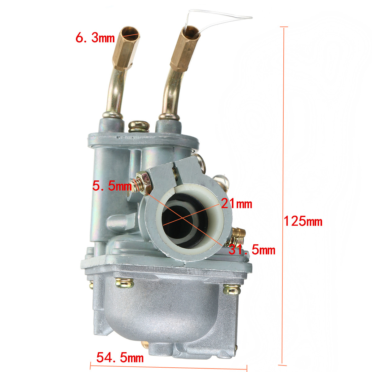 Carburetor-CarbyAir-FilterThrottleChoke-Cable-For-YAMAHA-PEEWEE-YZinger-PW50-1427856