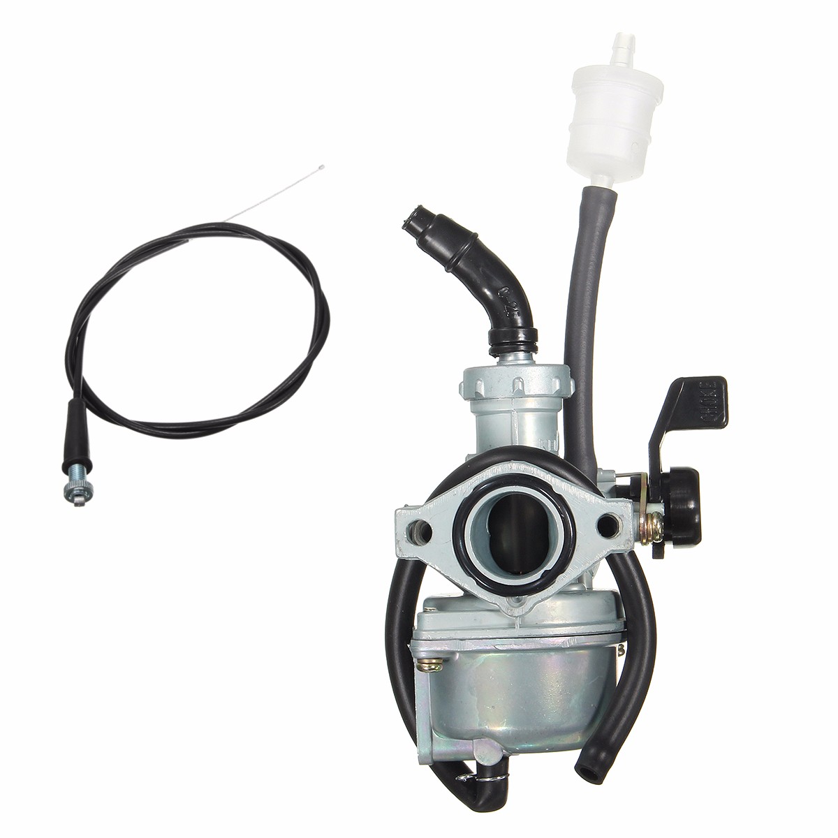 Carburetor-Intake-22mm-Air-Filter-36mm-Throttle-Cable-For-Honda-XR70R-CRF70F-1110563