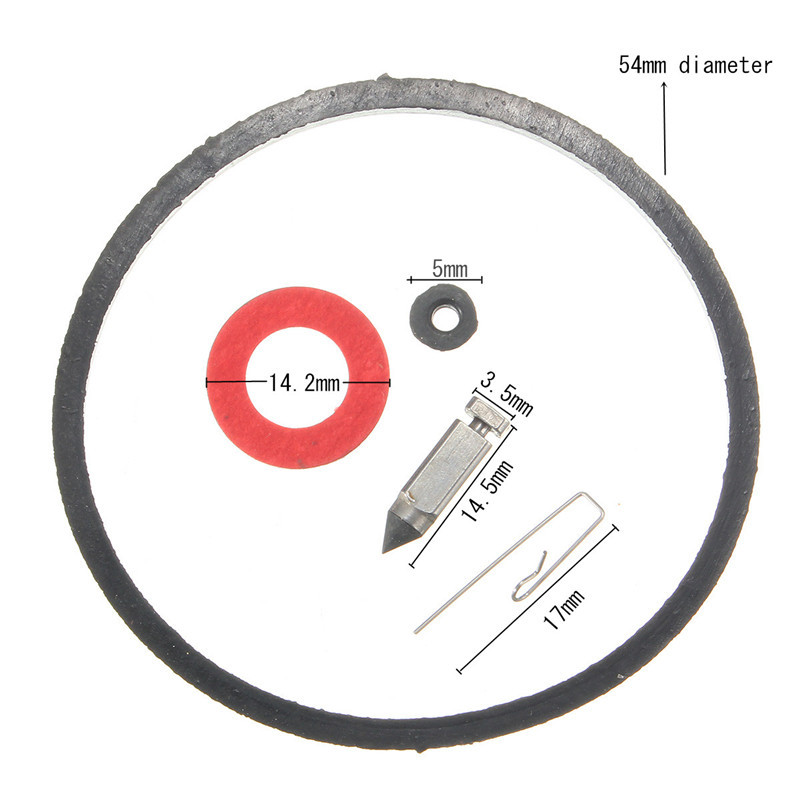 Carburetor-Repair-Tool-Kit-Needle-Seat-Bowl-Gasket-For-TECUMSEH-631021B-1139532