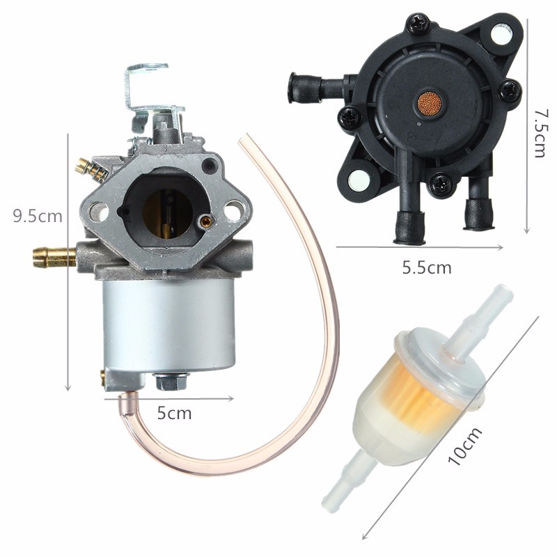 Carburetor-With-Fuel-Gas-Pump-Filter-For-Club-FE290-DS-Golf-Cart-US-1992-1997-1093978