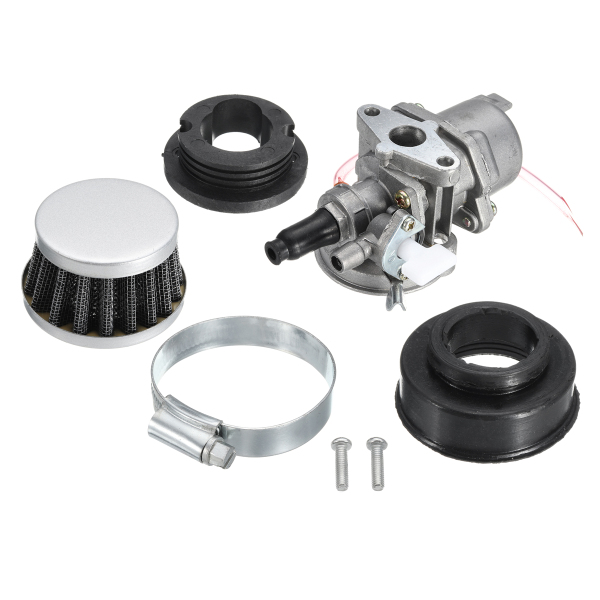 Carburettor-Carb--Air-Filter-Kit-For-47cc-49cc-Mini-Moto-Pit-Dirt-Bike-Go-Kart-1221274