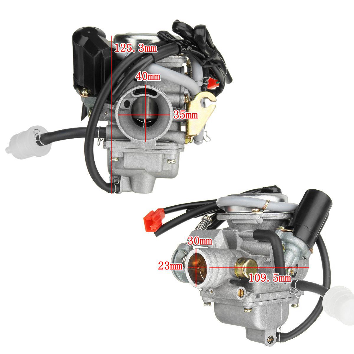 GY6-150cc-PD24-Carburetor-Carb-For-Moped-Go-Kart-Scooter-Roketa-Coolster-Taotao-SunL-1427921
