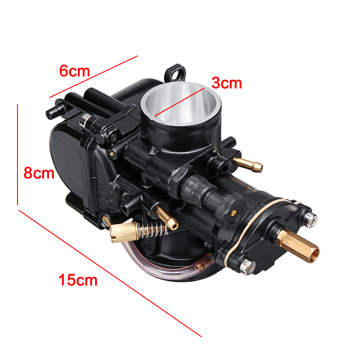 Motorcycle-30mm-Carburetor-Racing-Part-Replacement-3-Hoses-For-Keihin-Carb-PWK-1396351