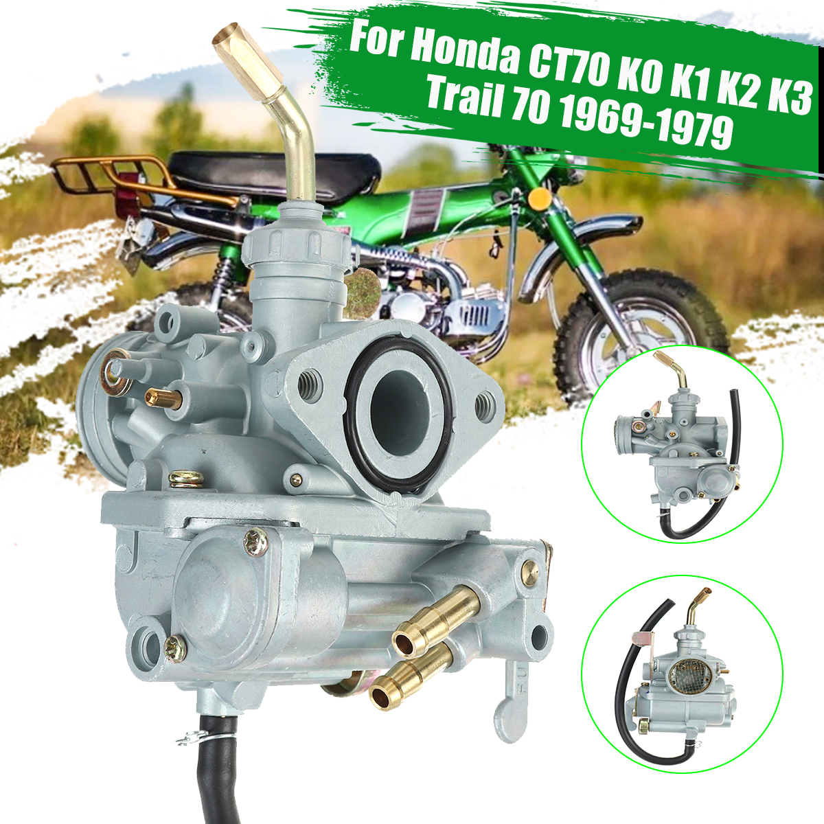Motorcycle-Carburetor-Set-Fit-For-Honda-CT70-K0-K1-K2-K3-Trail-70-1969-1979-1768854