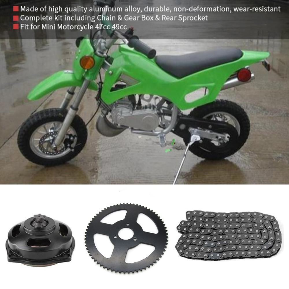 T8F-Drive-System-Chain-Gear-Box-Rear-Sprocket-6T-For-47cc-49cc-Dirt-Bike-Mini-Pocket-Bike-Scooter-Of-1723939