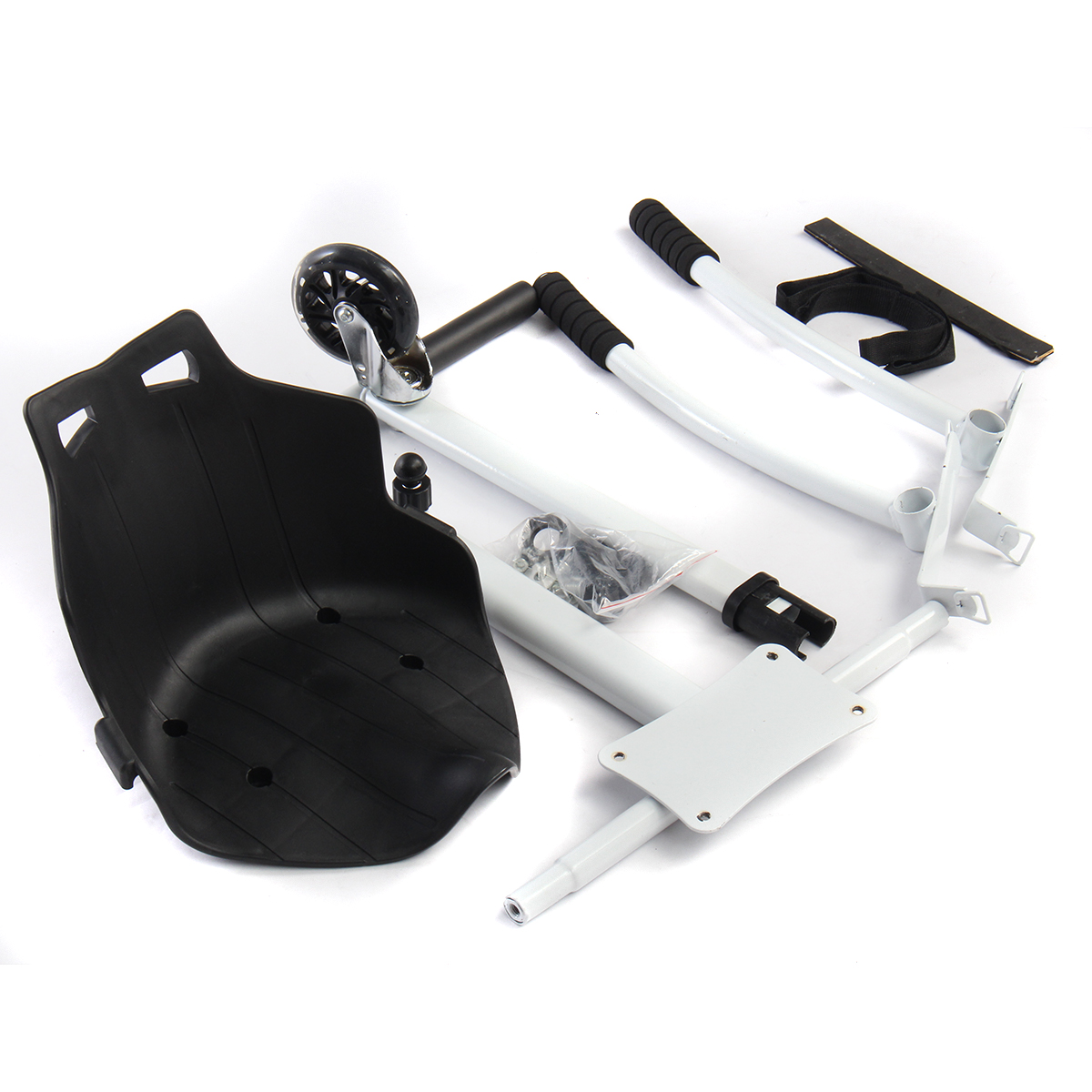 White-Kart-Seat-Holder-Stand-Bracket-For-65inch-8inch-10inch-Go-Kart-Balance-Scooter-1426600